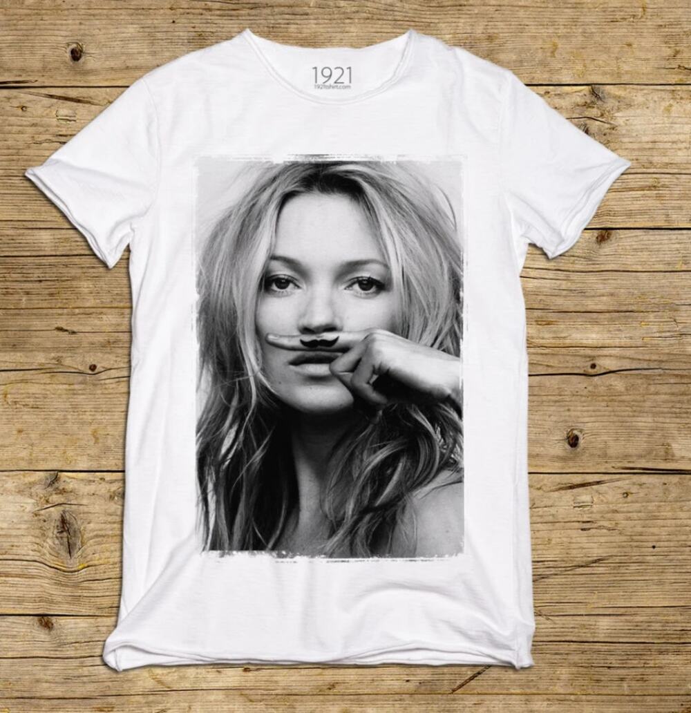 NWT 1921 Made in Italy Kate Moss Graphic T-Shirt Women's Size S